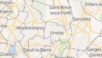 Montmorency - szczegółowa mapa Google