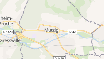 Mutzig - szczegółowa mapa Google