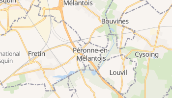 Péronne - szczegółowa mapa Google