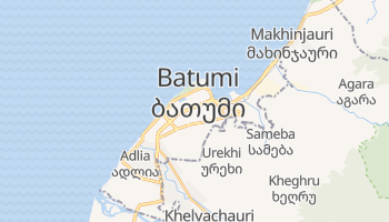 Batumi - szczegółowa mapa Google