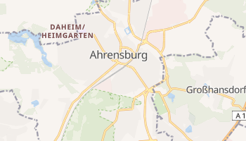 Ahrensburg - szczegółowa mapa Google