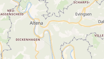 Altena - szczegółowa mapa Google
