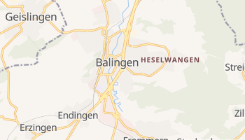 Balingen - szczegółowa mapa Google