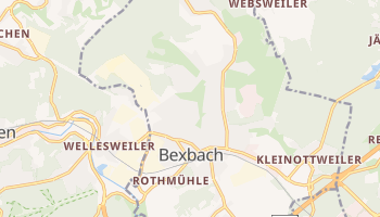 Bexbach - szczegółowa mapa Google