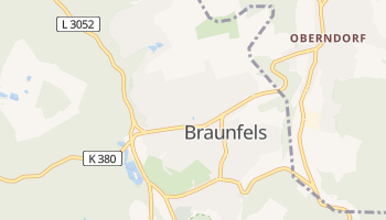 Braunfels - szczegółowa mapa Google
