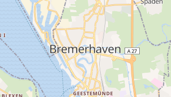 Bremerhaven - szczegółowa mapa Google