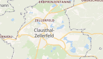 Clausthal-Zellerfeld - szczegółowa mapa Google