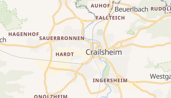 Crailsheim - szczegółowa mapa Google