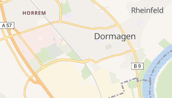 Dormagen - szczegółowa mapa Google