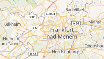 Frankfurt nad Menem - szczegółowa mapa Google