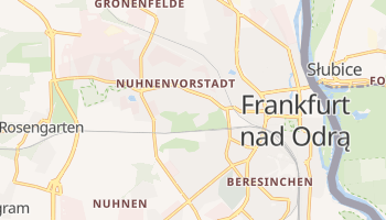 Frankfurt nad Odrą - szczegółowa mapa Google