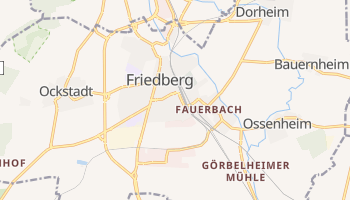 Friedberg - szczegółowa mapa Google