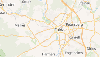 Fulda - szczegółowa mapa Google