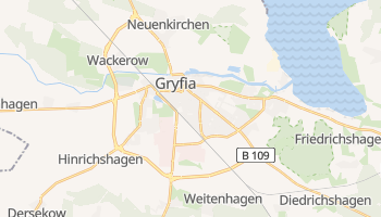 Greifswald - szczegółowa mapa Google