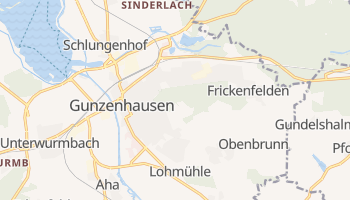 Gunzenhausen - szczegółowa mapa Google