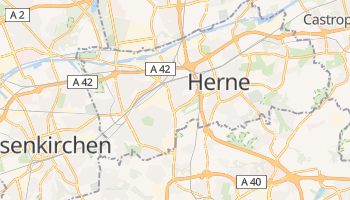Herne - szczegółowa mapa Google