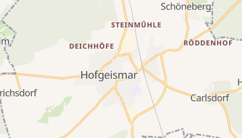 Hofgeismar - szczegółowa mapa Google