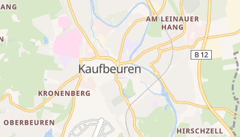 Kaufbeuren - szczegółowa mapa Google