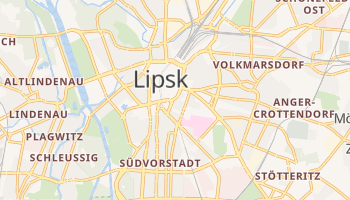 Lipsk - szczegółowa mapa Google