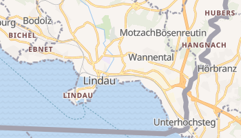 Lindau - szczegółowa mapa Google