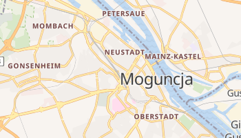 Moguncja - szczegółowa mapa Google