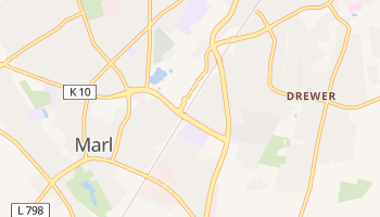 Margiel - szczegółowa mapa Google