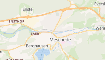Meschede - szczegółowa mapa Google