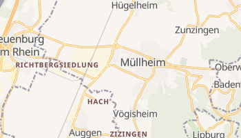 Müllheim - szczegółowa mapa Google