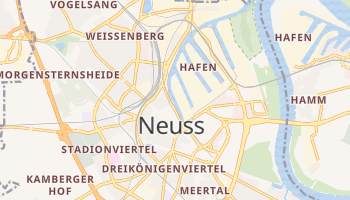 Neuss - szczegółowa mapa Google