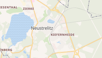 Neustrelitz - szczegółowa mapa Google