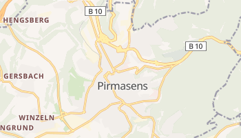 Pirmasens - szczegółowa mapa Google