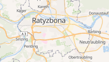 Ratyzbona - szczegółowa mapa Google