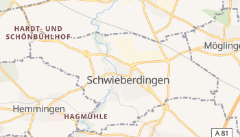 Schwieberdingen - szczegółowa mapa Google