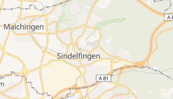 Sindelfingen - szczegółowa mapa Google