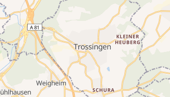Trossingen - szczegółowa mapa Google