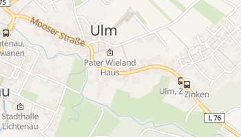 Ulm - szczegółowa mapa Google
