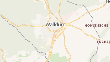 Walldürn - szczegółowa mapa Google