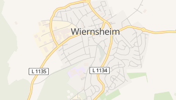 Wiernsheim - szczegółowa mapa Google