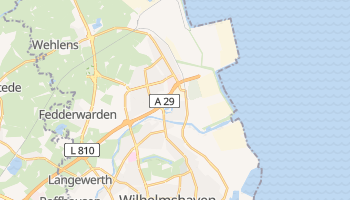 Wilhelmshaven - szczegółowa mapa Google