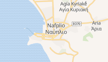 Nauplion - szczegółowa mapa Google