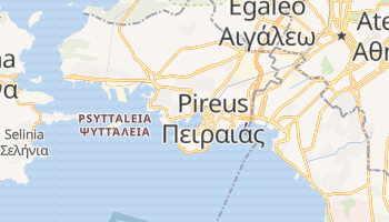Pireus - szczegółowa mapa Google