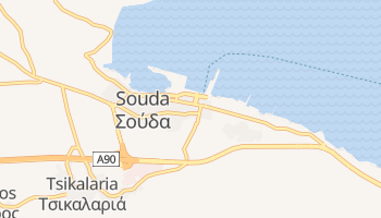 Suda - szczegółowa mapa Google