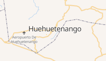 Huehuetenango - szczegółowa mapa Google