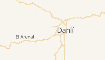 Danli - szczegółowa mapa Google