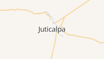 Juticalpa - szczegółowa mapa Google