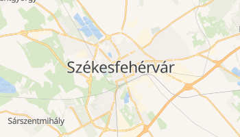 Székesfehérvár - szczegółowa mapa Google