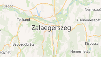 Zalaegerszeg - szczegółowa mapa Google