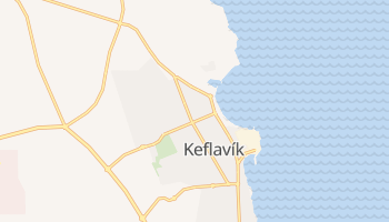 Keflavík - szczegółowa mapa Google