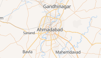Ahmadabad - szczegółowa mapa Google