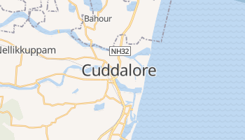 Cuddalore - szczegółowa mapa Google